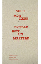 Voici mon coeur, brise-le avec un marteau : recueil d'adufe