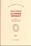 Le cahier interdit