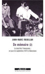 De memoire tome 2  -  le deuil de l'innocence : un jour de septembre 1973 a barcelone