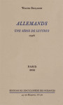 Allemands - une serie de lettres