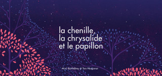 La chenille, la chrysalide et le papillon