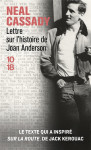 Lettre sur l'histoire de joan anderson