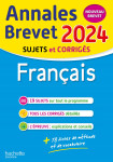 Annales brevet 2024 - français