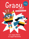 Magazine graou n°39 - super-héros et super-héroïnes - déc23/janv24