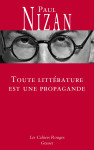 Toute litterature est une propagande