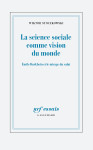 La science sociale comme vision du monde