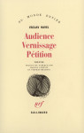 Audience - vernissage - petition