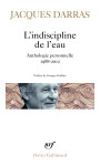 L'indiscipline de l'eau anthologie personnelle, 1988-2012