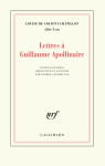 Lettres a guillaume apollinaire