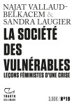 La societe des vulnerables - lecons feministes d'une crise