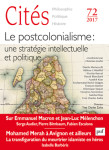 Cites 2017, n  72. le post-colonialisme