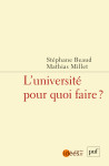 L'universite pour quoi faire ?