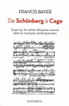 De schonberg a cage