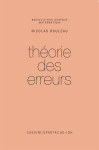 Théorie des erreurs