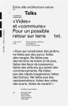 Vides et communs - pour un possible retour sur terre