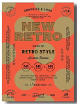 New retro - graphics and logo in retro style /anglais