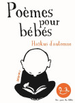 Haïkus d'automne. poèmes pour bébés