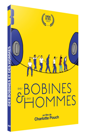 DES BOBINES ET DES HOMMES - DVD -  Pouch Charlotte - BLAQ OUT