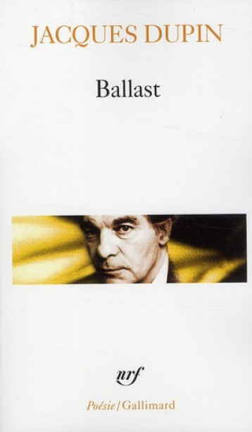 BALLAST - DUPIN JACQUES - GALLIMARD