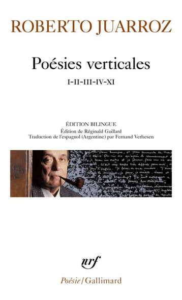 POESIES VERTICALES - JUARROZ ROBERTO - GALLIMARD