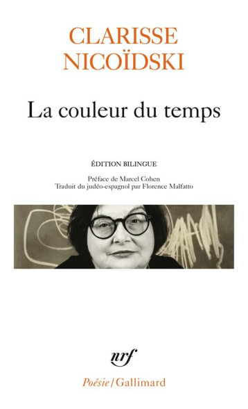 LA COULEUR DU TEMPS - NICOIDSKI CLARISSE - GALLIMARD