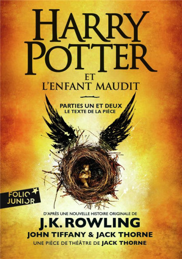 HARRY POTTER ET L'ENFANT MAUDIT  -  PARTIES I ET II - ROWLING J. K. - GALLIMARD