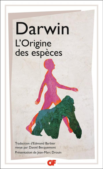 L'ORIGINE DES ESPECES - CHARLES DARWIN - FLAMMARION