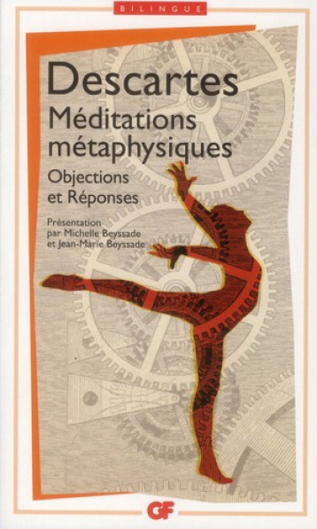 MEDITATIONS METAPHYSIQUES  -  OBJECTIONS ET REPONSES - DESCARTES RENE - FLAMMARION