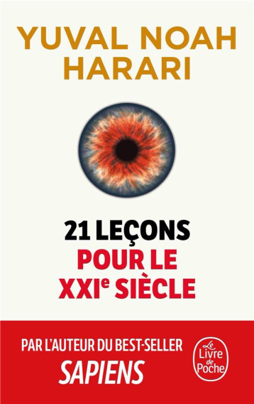 21 LECONS POUR LE XXIE SIECLE - HARARI YUVAL NOAH - LGF/Livre de Poche