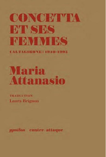 CONCETTA ET SES FEMMES - ATTANASIO MARIA - YPSILON