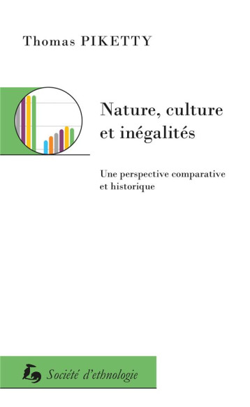 NATURE, CULTURE ET INEGALITES : UNE PERSPECTIVE COMPARATIVE ET HISTORIQUE - PIKETTY THOMAS - PSE