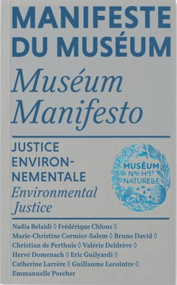 MANIFESTE DU MUSEUM : JUSTICE ENVIRONNEMENTALE - COLLECTIF - RELIEFS