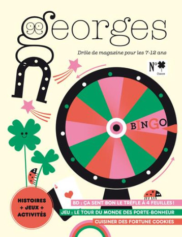 MAGAZINE GEORGES N.62 : CHANCE - CONSTANCIEN/ROCHE - MAISON GEORGES