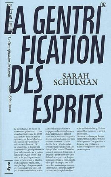 LA GENTRIFICATION DES ESPRITS - SCHULMAN SARAH - DU LUMIGNON