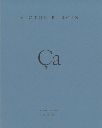 VICTOR BURGIN, CA ! - BURGIN/VIEWING - DU LUMIGNON