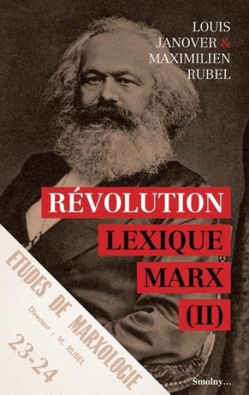 LEXIQUE MARX T.2  -  REVOLUTION - JANOVER/RUBEL - DU LUMIGNON