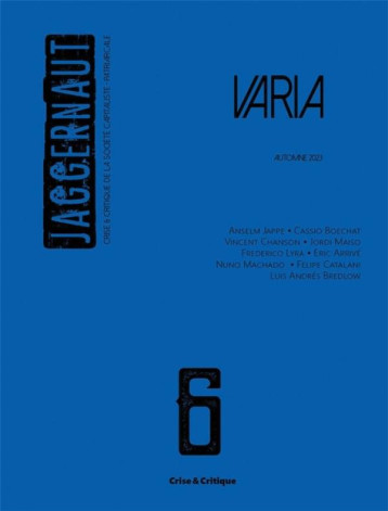 JAGGERNAUT N.6 : VARIA - COLLECTIF - DU LUMIGNON