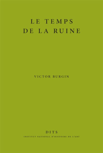 LE TEMPS DE LA RUINE - BURGIN VICTOR - BOOKS ON DEMAND