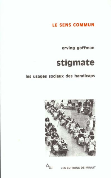 STIGMATE - GOFFMAN ERVING - MINUIT