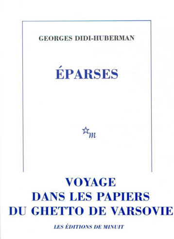 EPARSES - DIDI-HUBERMAN GEORGE - MINUIT