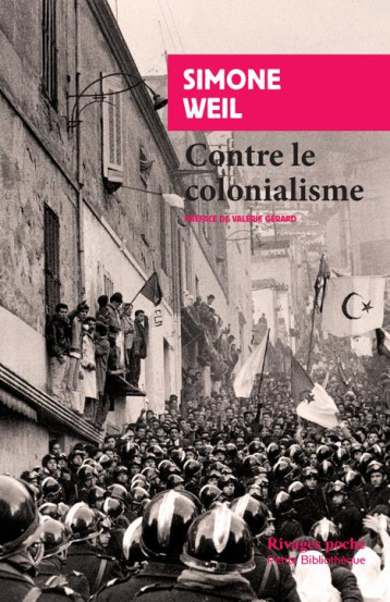 CONTRE LE COLONIALISME - WEIL SIMONE - Rivages