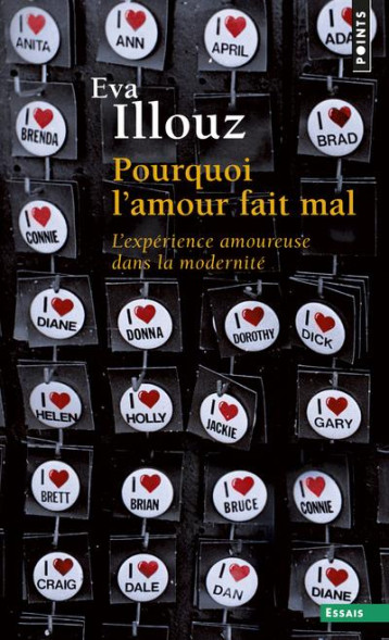 POURQUOI L'AMOUR FAIT MAL  -  L'EXPERIENCE AMOUREUSE DANS LA MODERNITE - ILLOUZ EVA - Points