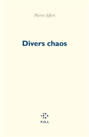 DIVERS CHAOS - ALFERI PIERRE - POL