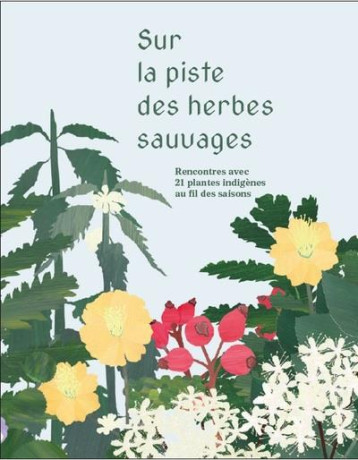 SUR LA PISTE DES HERBES SAUVAGES : RENCONTRES AVEC 21 PLANTES INDIGENES AU FIL DES SAISONS - LEVY/STABER/LAFFITTE - CFC