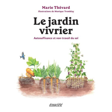 LE JARDIN VIVRIER : AUTOSUFFISANCE ET NON-TRAVAIL DU SOL - THEVARD/TREMBLAY - ECOSOCIETE