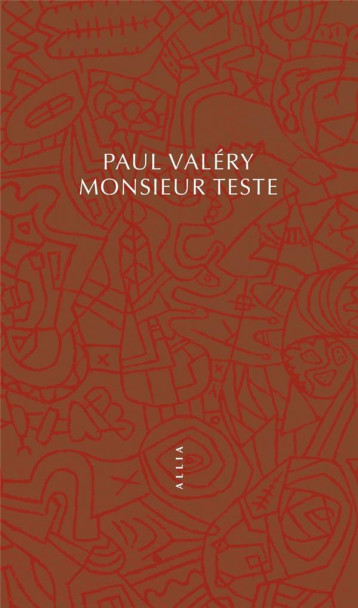 MONSIEUR TESTE - VALERY PAUL - ALLIA