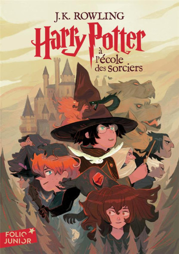 HARRY POTTER TOME 1 : HARRY POTTER A L'ECOLE DES SORCIERS - ROWLING J.K. - GALLIMARD