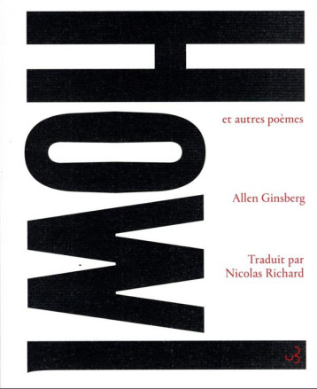 HOWL ET AUTRES POEMES - GINSBERG/RICHARD - BOURGOIS