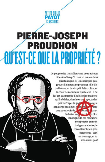 QU'EST-CE QUE LA PROPRIETE? - PROUDHON P-J. - PAYOT POCHE