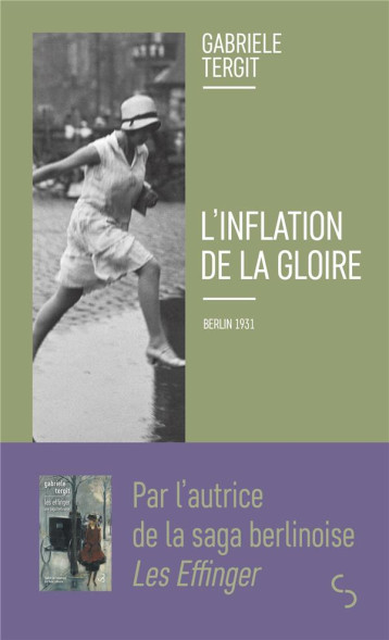 L'INFLATION DE LA GLOIRE - TERGIT - BOURGOIS